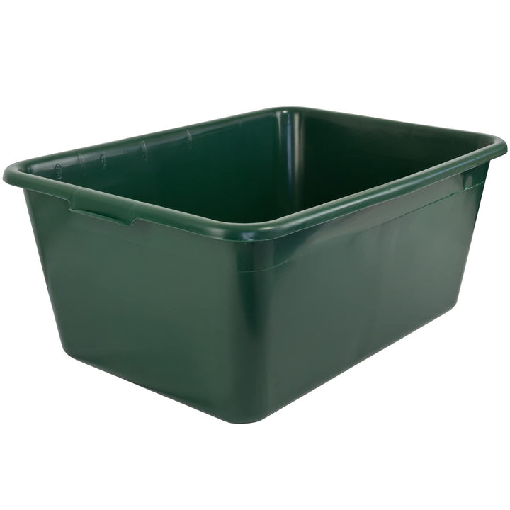 Petigi Wildwanne Futterwanne Mörtelwanne Kunststoffwanne Wassertrog Wasserbehälter 65 L / 90 L Grün