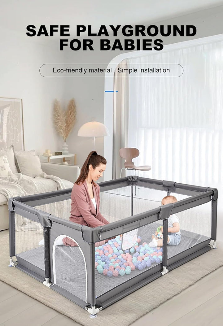 Baby Laufgitter Kleinkind Aktivitätszentrum Kinderspielgitter Kleinkind Zaun Baby Spielplatz Park Gr