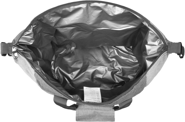 anndora Kühltasche hellgrau - Modellwahl 26 Liter - hellgrau meliert, 26 Liter - hellgrau meliert