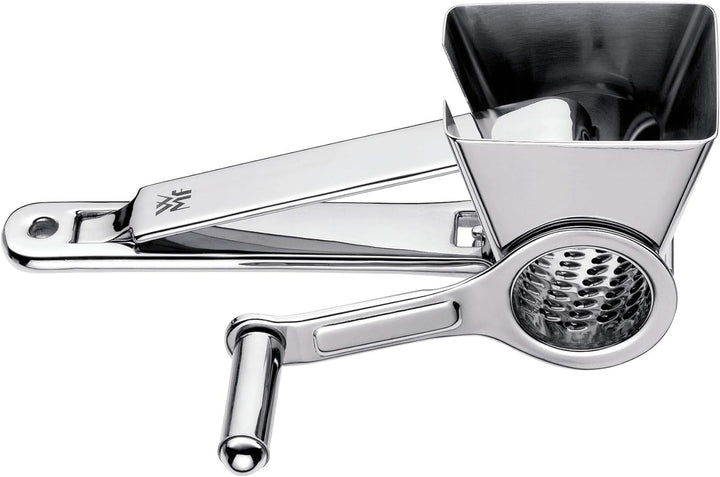 WMF Gourmet Parmesanreibe Kurbel 18 cm, Parmesanmühle &amp; Top Tools Muskatmühle 16,5 cm, Muskatnuss Mü