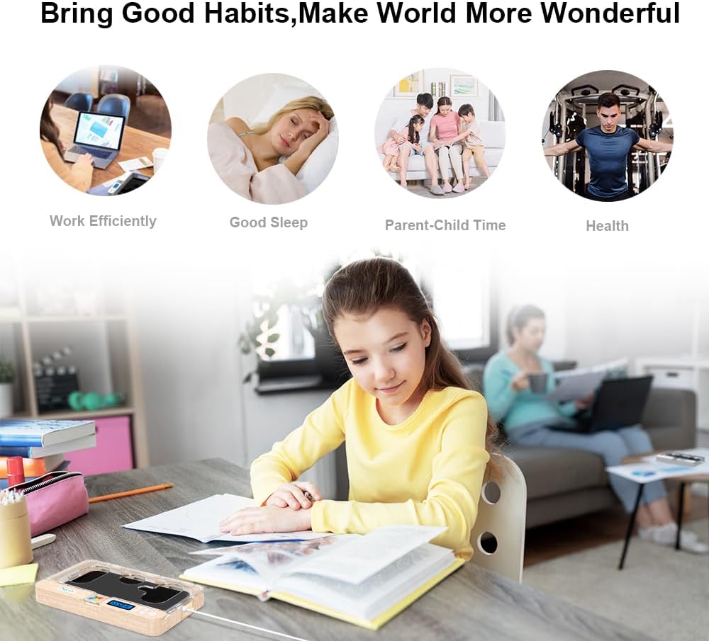 Dayear Handy Timer Box Handy Gefängnis, Handy Safe Schlossbox mit Timer Telefon Gefängnis für iPhone