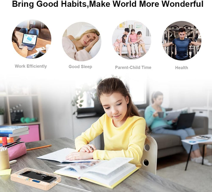 Dayear Handy Timer Box Handy Gefängnis, Handy Safe Schlossbox mit Timer Telefon Gefängnis für iPhone