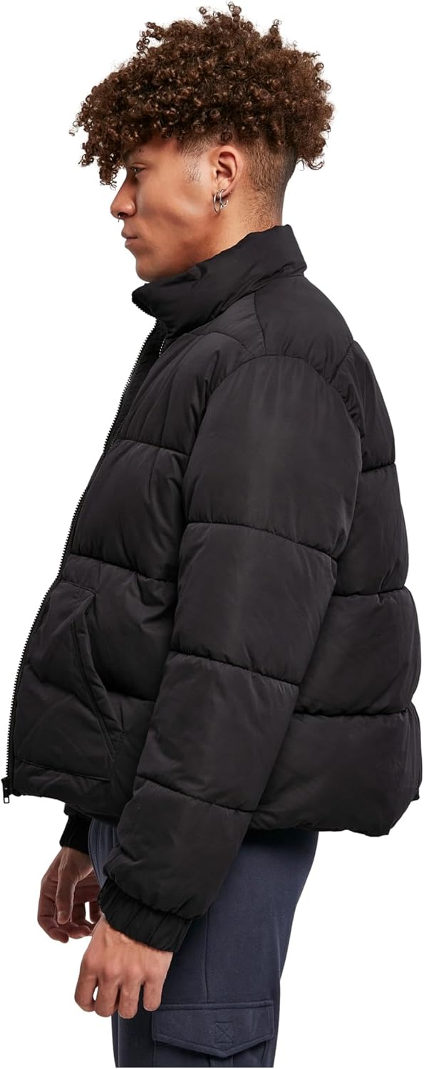 Urban Classics Herren Jacke, M Schwarz