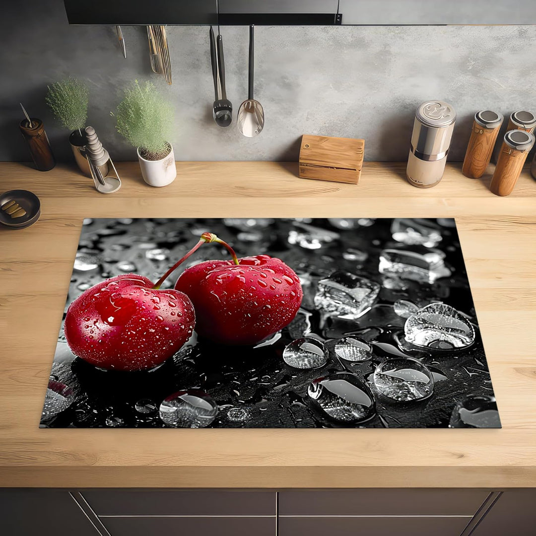 Herdabdeckplatte 81.2x52 cm Einteilig Herdabdeckung Abdeckplatte für Ceranfeld Abdeckung Induktionsk