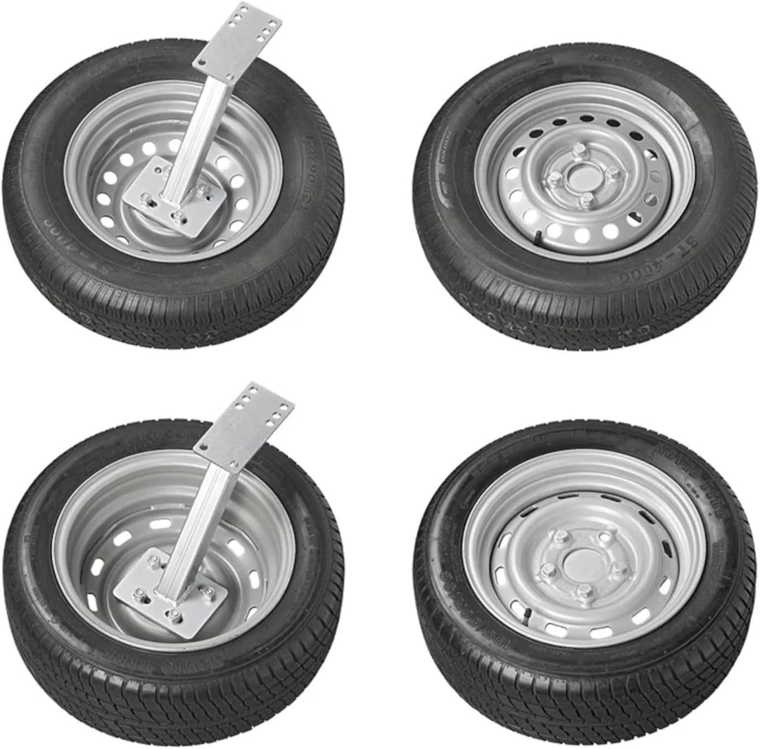 Reserverad Halter Anhänger 4/5-Loch-Felgen 8-16-Zoll-Reifen verzinkter Stahl Reserveradhalter für Wo