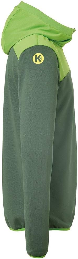Kempa Kinder Emotion 2.0 Quarter Zip Hoody Oberteile, Dragon grün/Hope grün, 140