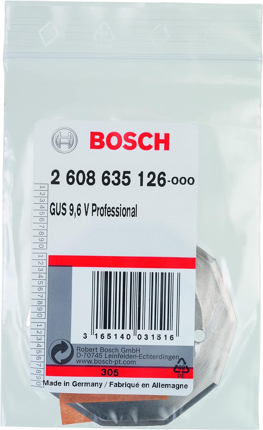 Bosch Professional Zubehör 2 608 635 126 Obermesser, GUS 9,6