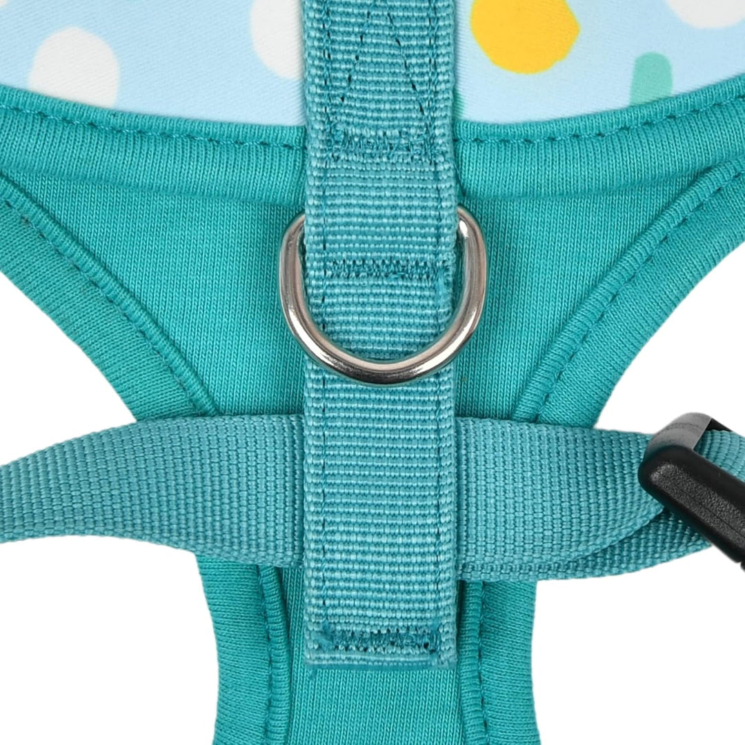 Puppia FETE Harness A, Farbe: Aqua, Grösse: M AQUA_FETE Medium, AQUA_FETE Medium