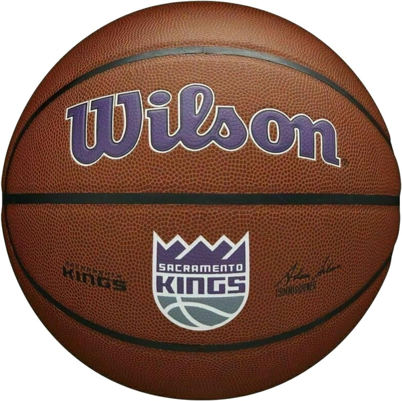 Wilson Unisex-Adult NBA Team Composite Basketball 7 Sacramento Kings, 7 Sacramento Kings