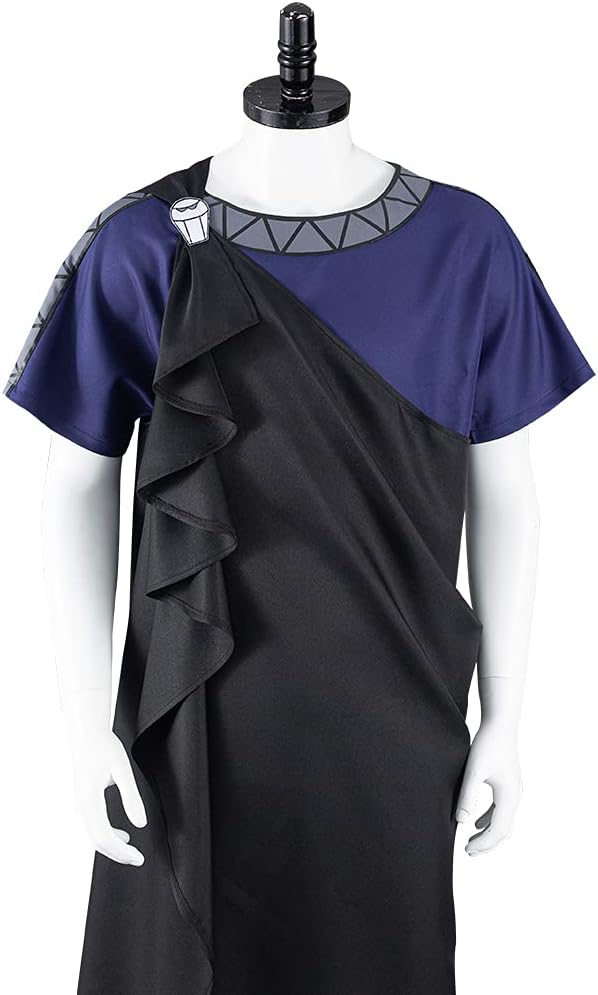 BAEHEU Hercules Cosplay Hades Kostüm Griechische Gott Hades Robe Hercules Fancy Dress Kostüm für Her
