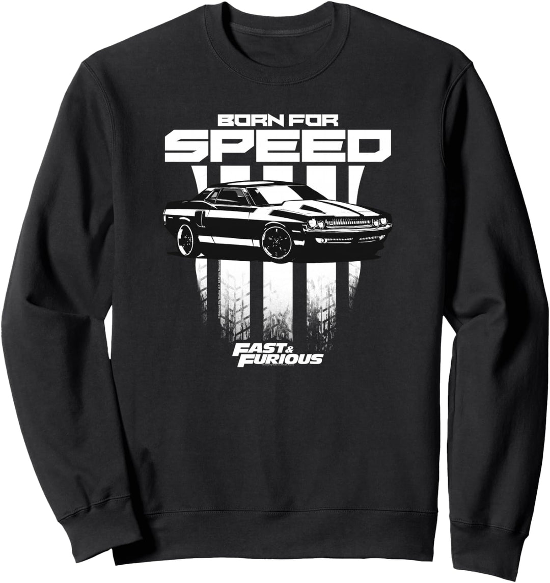 Fast &amp; Furious Vintage Born For Speed Sweatshirt
