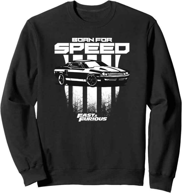 Fast &amp; Furious Vintage Born For Speed Sweatshirt