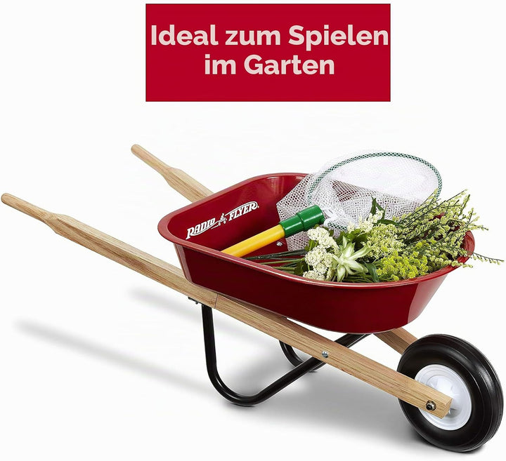 Radio Flyer, Kinderschubkarre, Rot, W40Z