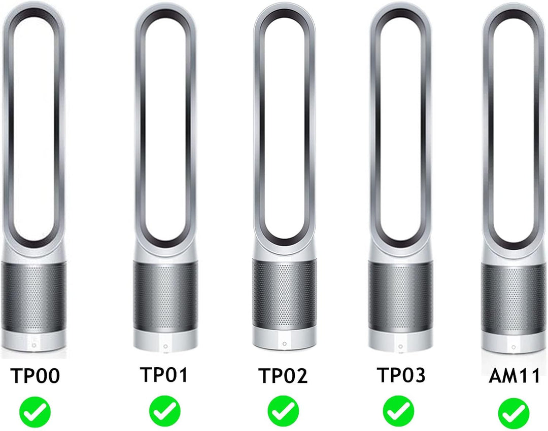 SPARES2GO HEPA-Filter kompatibel mit Dyson AM11 TP00 TP02 TP03 Pure Cool Link Tower Luftreiniger Lüf