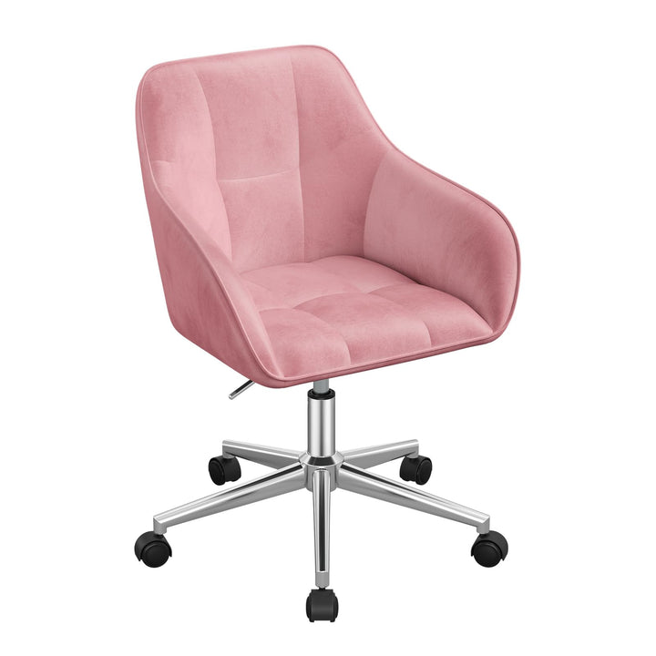 WOLTU Homeoffice Stuhl, Schreibtischstuhl, Drehstuhl, Schminkstuhl, höhenverstellbar, bis 150 kg bel
