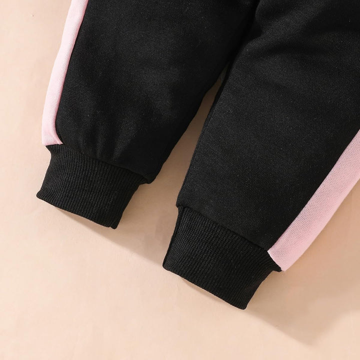 Baby Mädchen Kleidung Langarm Sweatshirt Känguru Tasche Floral Hoodie Tops & Hosen Herbst Winter Out
