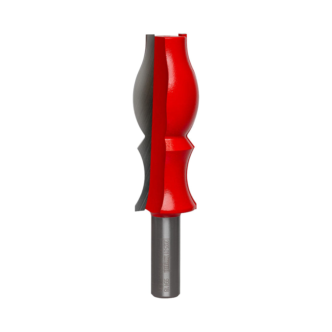 Freud 99–001 1/2 to 1–1/4-Zoll Tür Lip Router Bit mit 1/2 Zoll Schaft, 99-418 Form-Oberfräsen-Einsat
