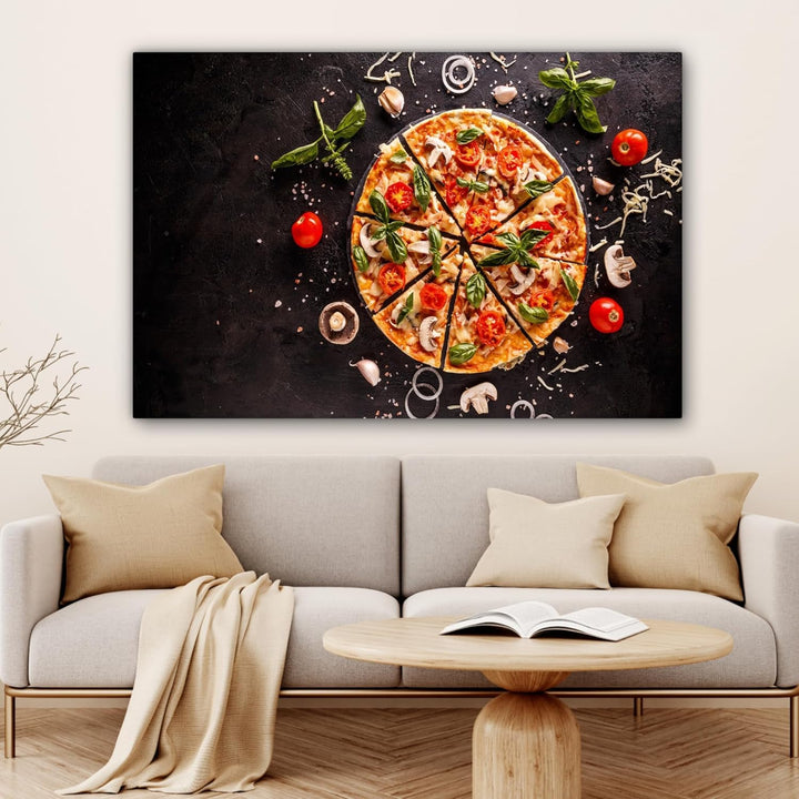 MuchoWow© Leinwandbild Gross 120x80 cm XXL Dekoration Wohnzimmer Bilder Pictures Wall Decoration Liv