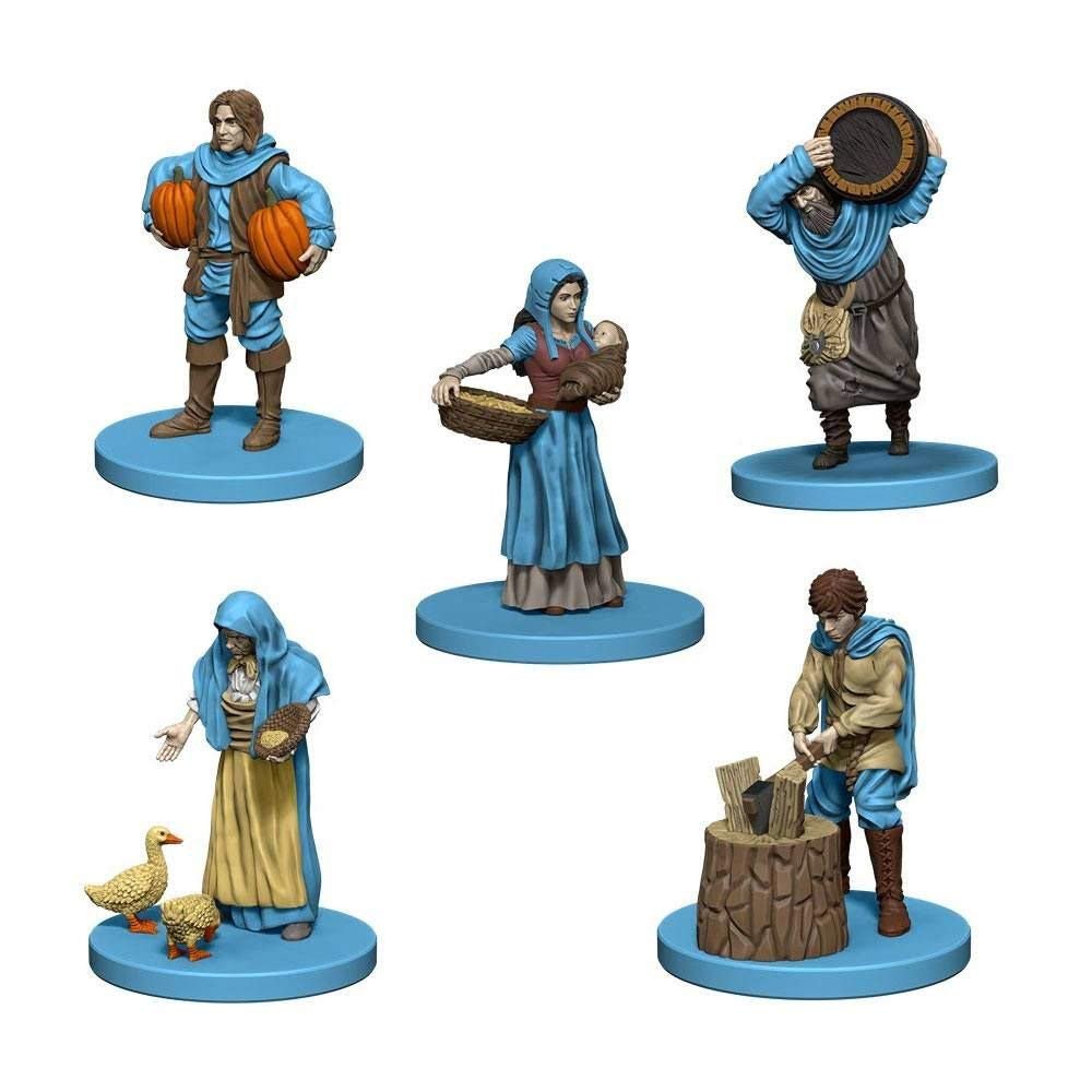 Mayfair Games Europe MFG72866 Agricola Game Expansion: Blue (5 Figures), Mehrfarbig