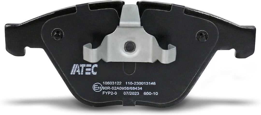 ATEC Germany Bremsbelagsatz Vorderachse, Bremsbeläge Bremsklötze vorne, 4 Stück, Kompatibel mit BMW