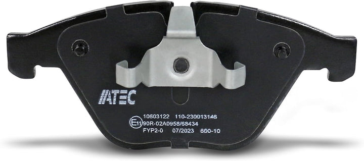 ATEC Germany Bremsbelagsatz Vorderachse, Bremsbeläge Bremsklötze vorne, 4 Stück, Kompatibel mit BMW