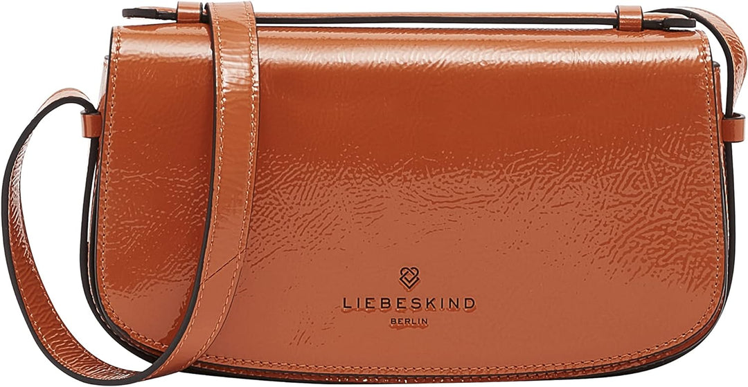 Liebeskind Damen Sadie Naplack Crossbody S Dark Mandarine, Dark Mandarine
