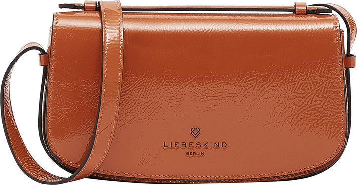 Liebeskind Damen Sadie Naplack Crossbody S Dark Mandarine, Dark Mandarine