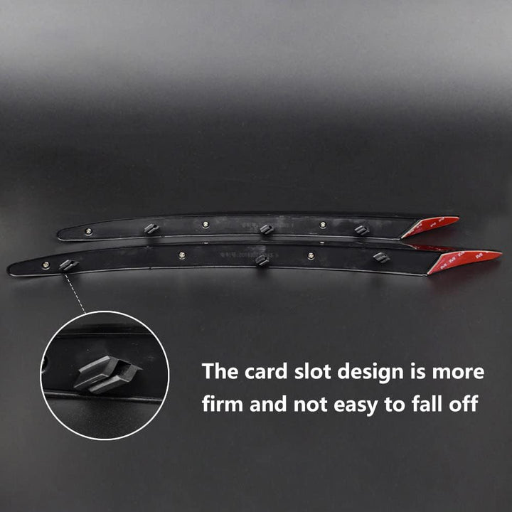 KUNGKIC Frontstossstange Kühlergrille Lip Splitter Spoiler Compatible with Mercedes Benz C Klasse W2