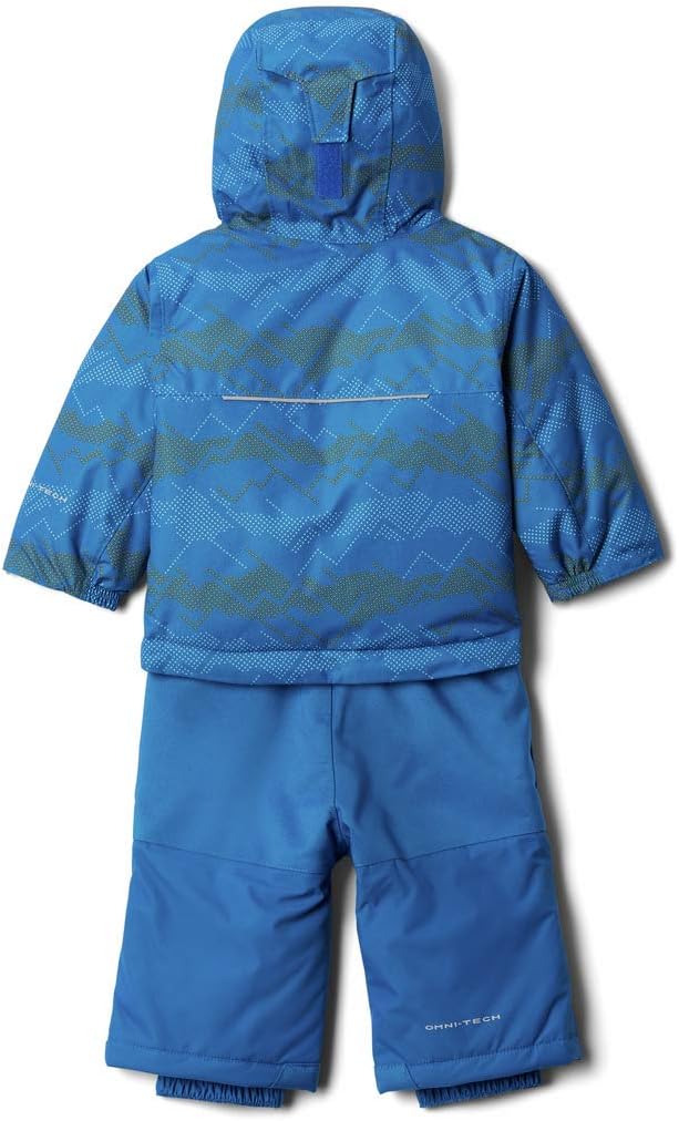 Columbia Buga Set für Kleinkinder, 6/12 Brt Indigo Dot Scape Print, Brt Indigo, 6/12 Brt Indigo Dot