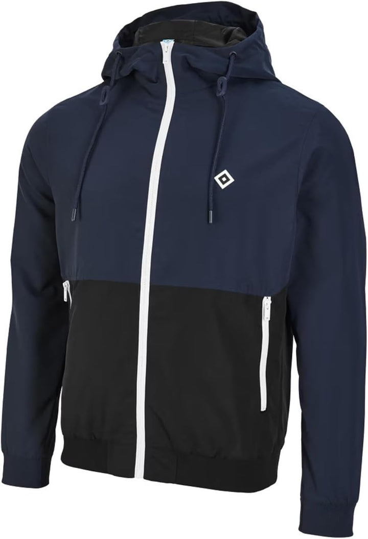 Hamburger SV HSV Jacke, Offizieller Fanartikel, Windbreaker Softshelljacke mit Kapuze, sportlich und