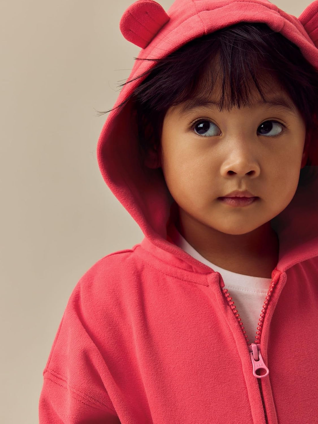 NEXT Mädchen Standard Kapuzenjacke 62-122 86-92 Coral Red, 86-92 Coral Red