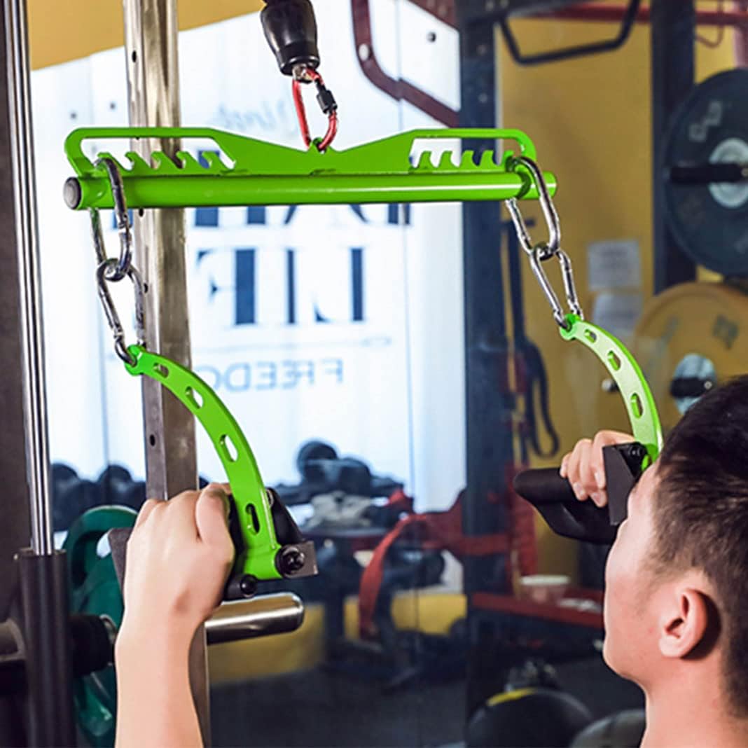 KORIKAHM Home Gym Fitness Spreizstange Multi-Grip Breit Latzugstange Neutral Grip Griff Latzugaufsät