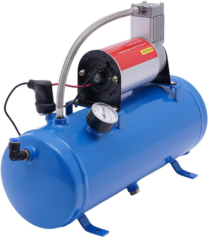 Kompressor, Luftkompressor Werkstatt, fahrbar, DC 12V, Induktionsmotor, Flüster Silent Druckluft lei