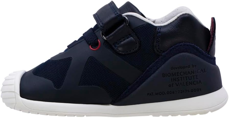 Biomecanics Leder-Turnschuhe 221003-A Navy, Marine