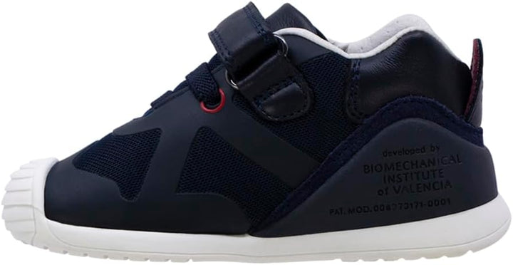 Biomecanics Leder-Turnschuhe 221003-A Navy, Marine