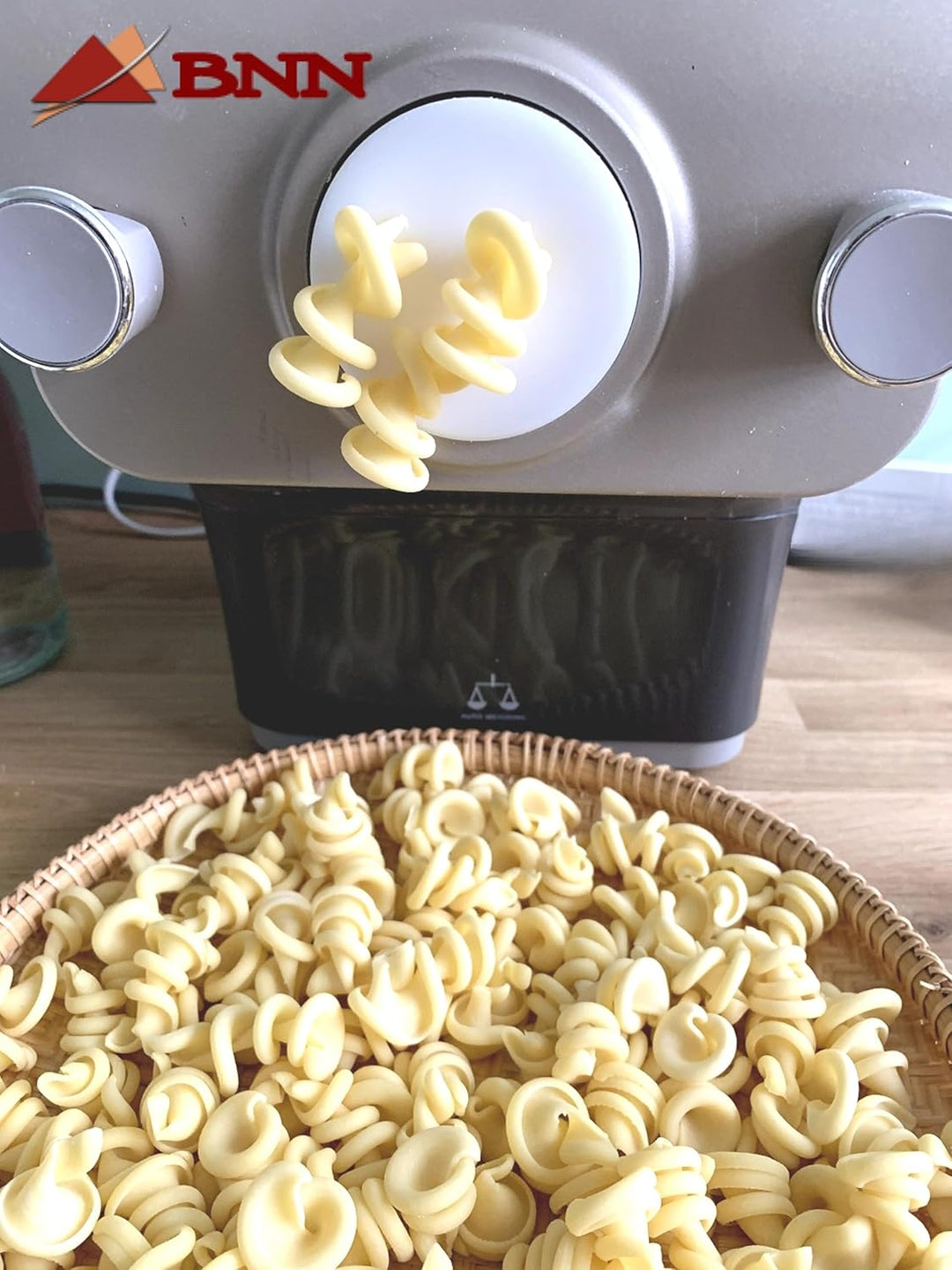 BNN - Avance/Serie 7000 - Funghi 11 mm ASFGHI00 – Pasta Disc kompatibel mit Philips Pasta Maker Avan