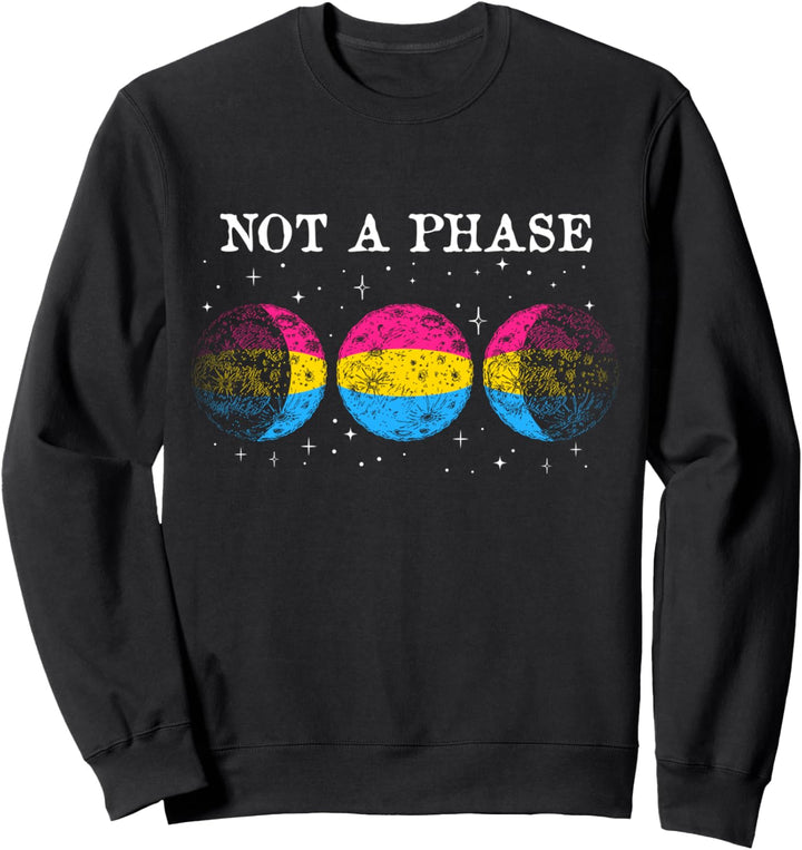 Lustige Pansexuelle Stolz Flagge Keine Phase Sweatshirt