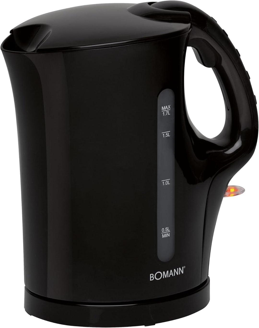 Bomann® Wasserkocher | Kettle | 1,7 L mit automatischer & manueller Abschaltung | herausnehmbarer Ka