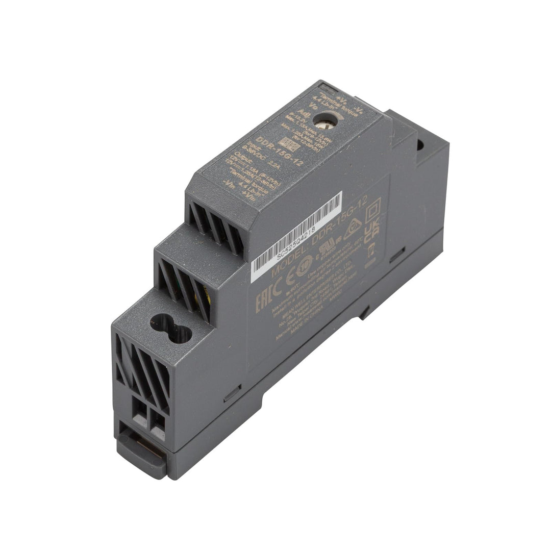 MEAN WELL Well DDR-15G-12 Hutschienen Wandler (DIN-Rail) 12 V/DC 1.25A 15W 1 x