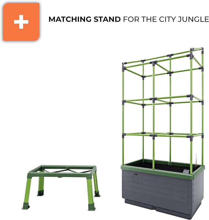 Bio Green Standfuss für Pflanzkübel CITYJUNGLE | 36 cm Höhe | stabil und witterungsbeständig Garten,