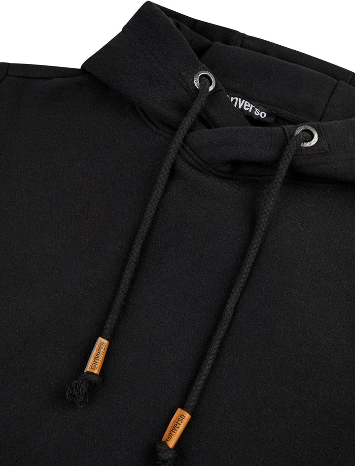 riverso Herren Kapuzenpullover RIVJulian Regular Fit Hoodie Pullover Taschen Streetwear Cross-Over-K
