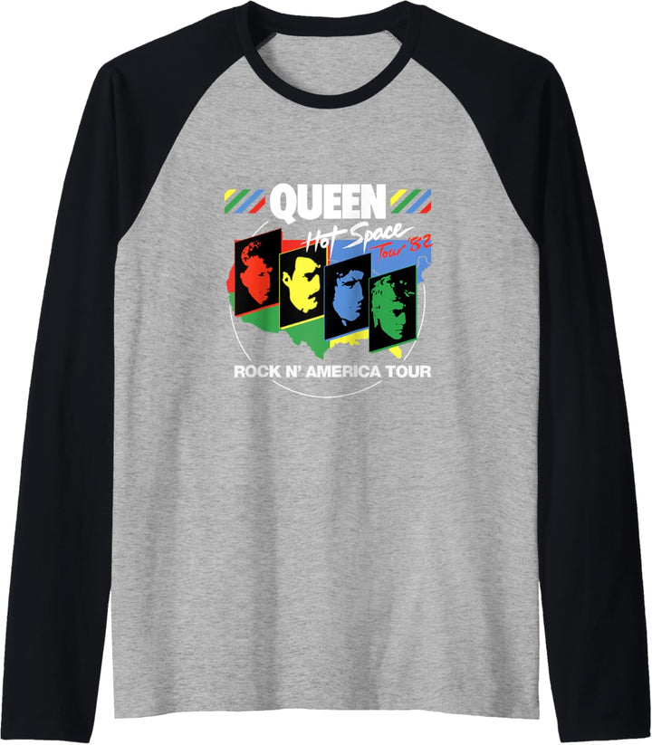 Queen Hot Space Raglan