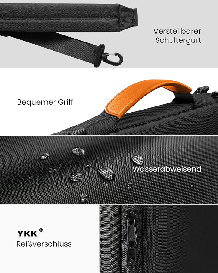 tomtoc 360° Tasche Hülle für 15-Zoll MacBook Air 2025-2023 M4/A3241 M3/A3114 M2/A2941, 15'' MacBook