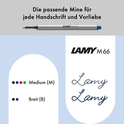 LAMY 1226055 swift Tintenroller 334 – Rollpen in matt-dunkelblauer Lackoberfläche mit Edelstahlpunkt