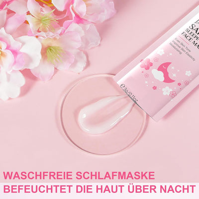 Hautpflege Set für Teenager-Mädchen, Japan Sakura Skincare Set, Anti-aging Gesichtspflege Set, Tägli