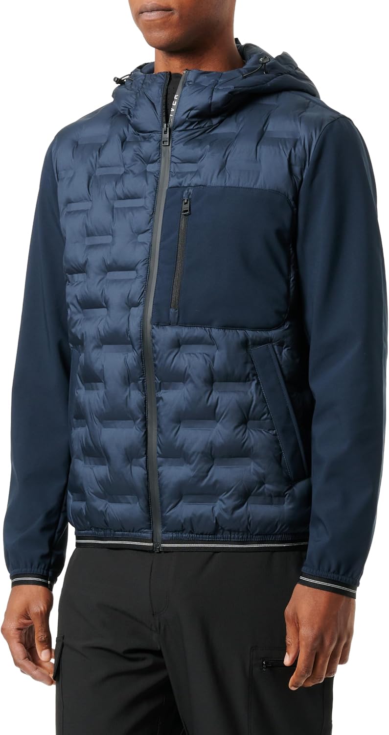 s.Oliver Herren Outdoor Jacke L Blau, L Blau