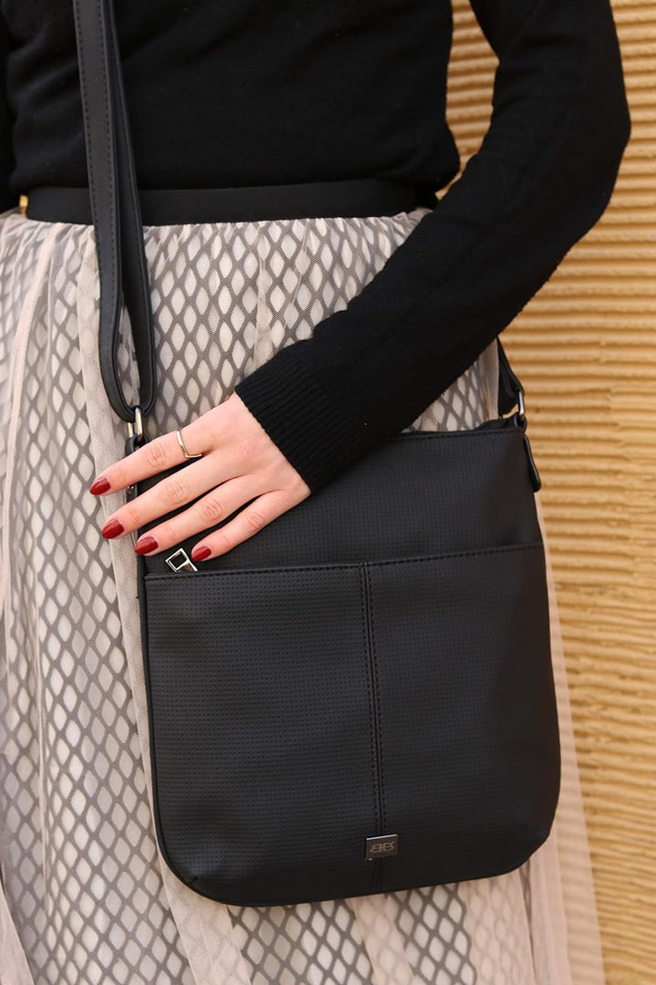 BERNARDO BOSSI Crossover Damen Tasche Shopper Hobo Bag Schultertasche Frauen Umhängetasche verschied