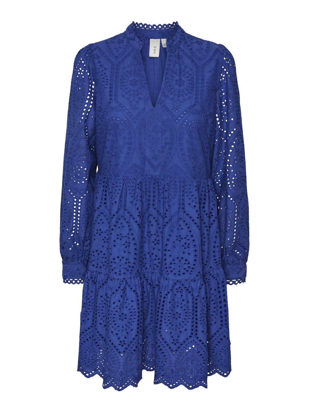 YAS Damen Yasholi Ls S. Noos Short Dresses XS Deep Ultramarine, XS Deep Ultramarine