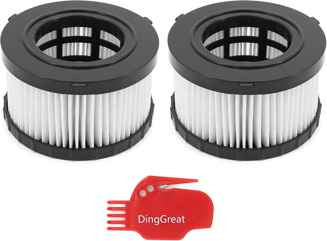 2 Stück HEPA-Ersatzfilter für DEWALT DC5151H DC515 Nass- und Trockensauger Ersatzfilter waschbar und