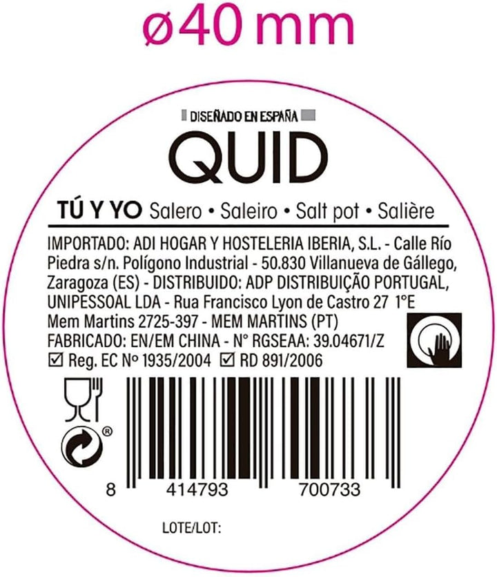 Quid Salzstreuer mit Deckel, Standard